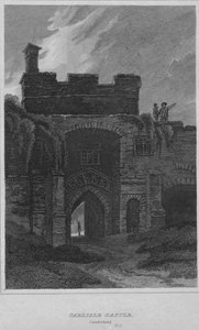 Carlisle Castle, Cumberland door John Greig