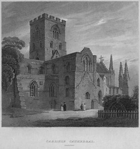 Kathedraal van Carlisle, Cumberland, 1814