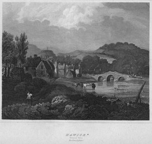 Hawick. Algemeen uitzicht. Roxburghshire