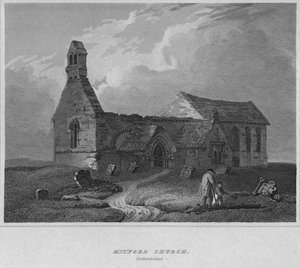 Mitford Kerk, Northumberland, 1814