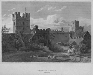 Kasteel Naworth, Cumberland, 1814