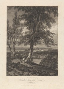 Windsor vanuit het bos, Berks