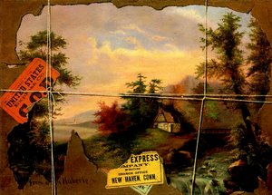 Gescheurd tijdens transport, c.1890-95 door John Haberle