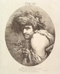 Edgar Twaalf Personages uit Shakespeare, 20 mei 1775
