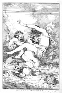 Jaloerse monster, 1778 door John Hamilton Mortimer