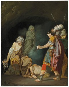 Sextus Pompeius raadpleegt Erichtho voor de Slag bij Pharsalia