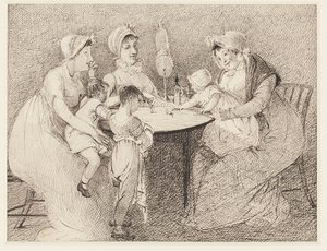 Een kinderspinspel, 1807 door John Harden