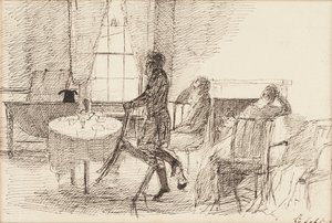 Ontbijttafel, 1810 door John Harden