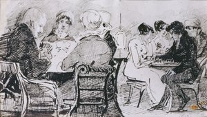 Kaarten en Schaken, 1815 door John Harden