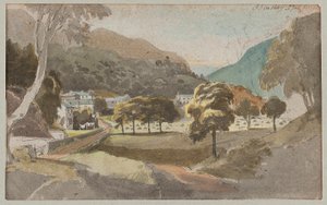 Velden buiten Brathay, 1812 door John Harden