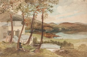 Hall en Windermere, Lake District, Cumbria door John Harden