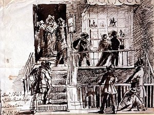 McGills Print Shop, Edinburgh door John Harden