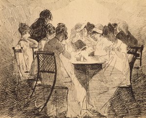 Feest in Dublin, 1809 door John Harden