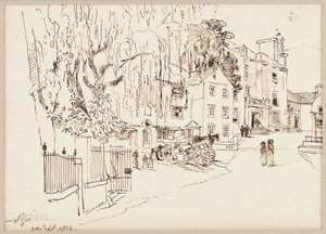 Salutation Inn door John Harden