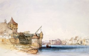 Uitzicht op Bazel, 1842