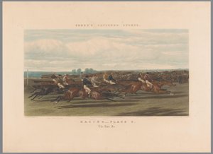 Paardenrace door John Harris