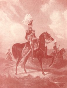 Officier, 13e lichte dragonders, ca. 1820-1870, 1909 door John Harris Junior