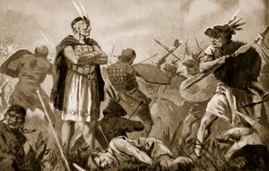 Huscar en Atahualpa vechten om het Inca-rijk