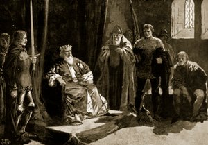 Het Parlement van Owen Glendower, die de Welshe onafhankelijkheid bracht door John Harris Valda