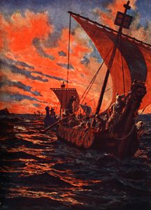 De terugkeer van de Vikingen door John Harris Valda