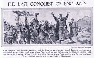 De laatste verovering van Engeland 1066 AD, c.1950