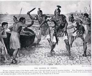 De moord op Pompeius