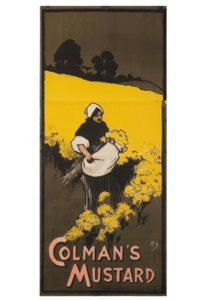 "Colmans mosterd" / J. Hassall / Poster, 1898