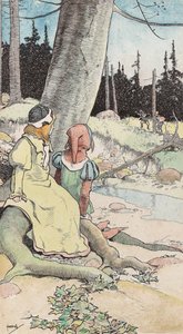 De kinderen in het bos, c.1900 door John Hassall