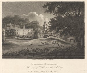 Bushhill, Middlesex, Buitenwijk - Noord door John Hassell