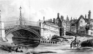 Newport Pagnell, Bucks, 1819 door John Hassell