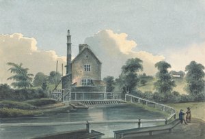 Sluishuis, Hornsey, Middlesex door John Hassell