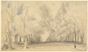 Laan van Bomen door John Hayter