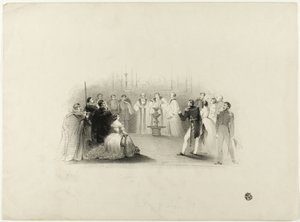 Doop van Edward VII door John Hayter