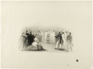 Doop van Edward VII door John Hayter