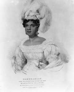 Tamehamalu, Hare Majesteit de Koningin van de Sandwich-eilanden, 1824