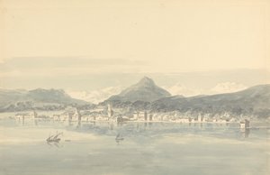 Een stad aan het Meer van Genève