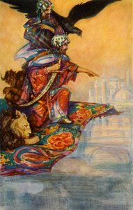 Salomo ziet het mysterieuze paleis, 1928