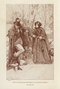 Illustratie voor Jane Eyre door Charlotte Bronte door John Henry Frederick (after) Bacon
