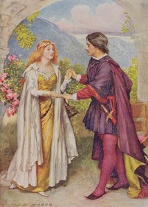 Hamlet en Ophelia uit 