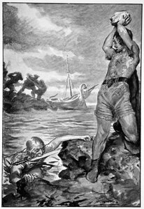 Thorbion tilde de enorme steen