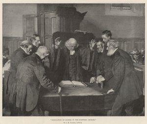 Wijding van ouderlingen in de Schotse kerk