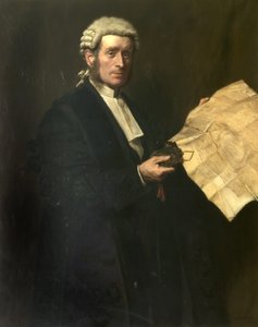 Sir Samuel George Johnson, KT, 1891 door John Henry Lorimer