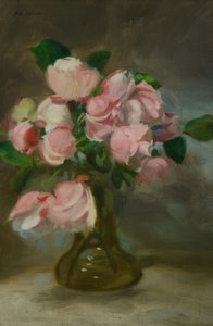 Stilleven met een vaas bloemen