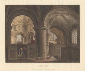St. Sepulchres, de ronde kerk door John Hill