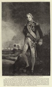 Horatio Nelson, Burggraaf Nelson, en Hertog van Bronte, KB, Vice-Admiraal door John Hoppner