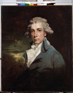 Portret van de Ierse politicus en toneelschrijver Richard Brinsley Sheridan door John Hoppner