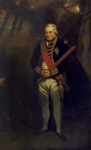 Portret van Admiraal John Jervis door John Hoppner