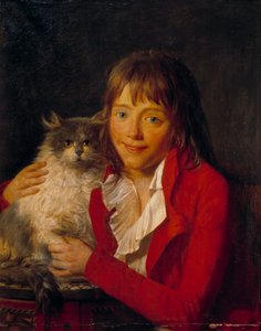 Het kind en zijn kat