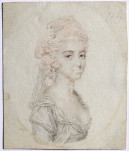 Portret van een vrouw, ca. 1776