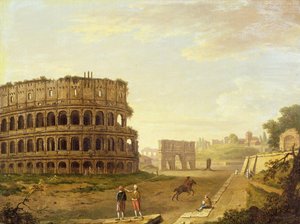 Het Colosseum, 1776 door John Inigo Richards